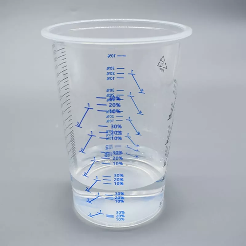 1000 ml de copo de mistura de tinta PP descartável