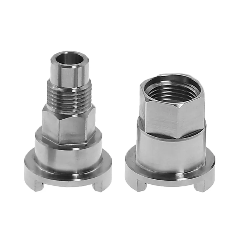 2.0 Série Adapador de rosca de aço inoxidável de aço de aço da série