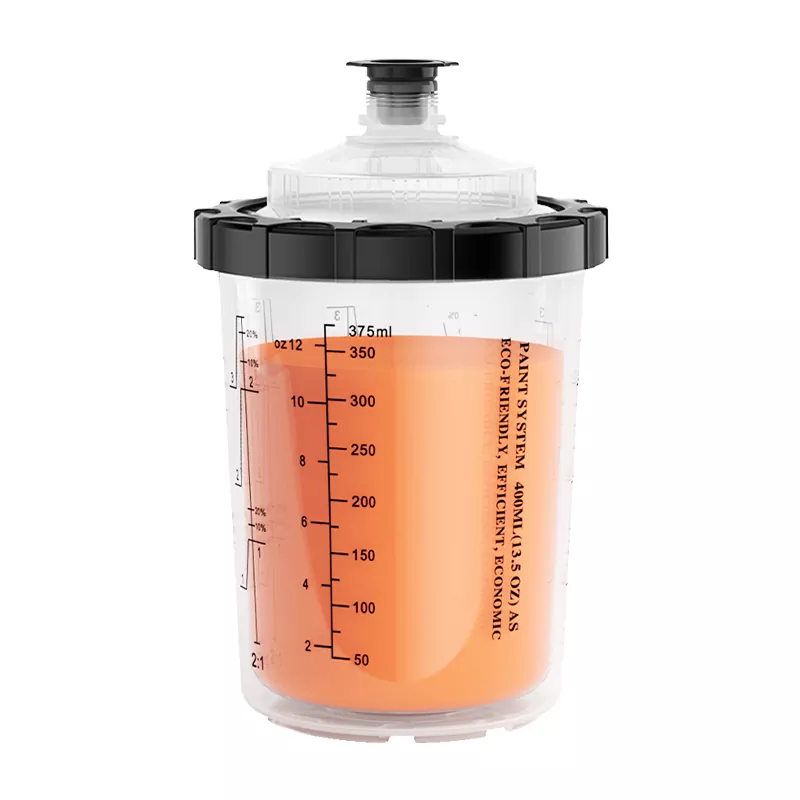 O Sistema de Copo de Tinta Descartável 400ML 2.0 é a escolha mais inteligente para pintura automotiva e industrial moderna