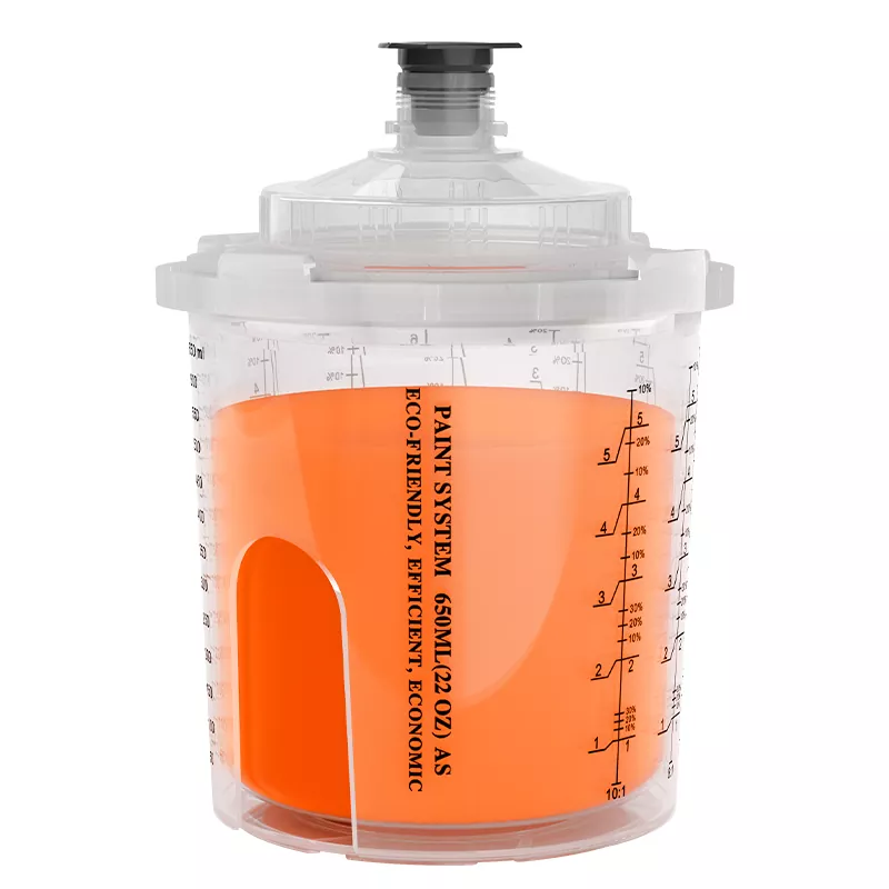 650 ml de copo de pistola descartável