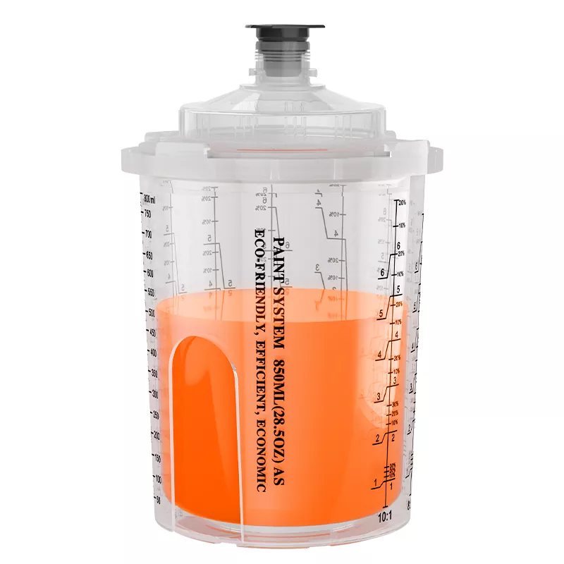 850 ml de copo de pistola descartável